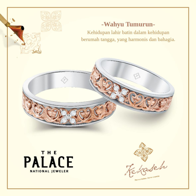 Makin Wah Dengan Cincin Tunangan Couple Dari The Palace